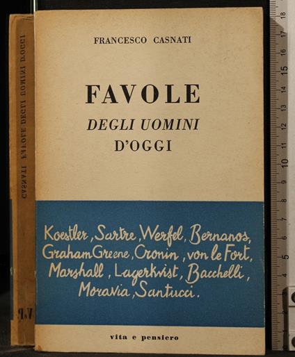 Favole Degli Uomini - Francesco Casnati - copertina