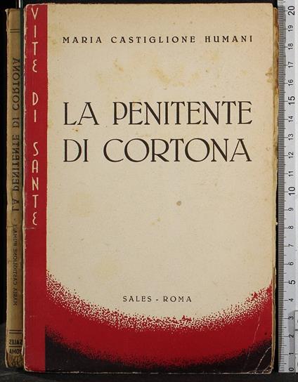 La penitente di Cortona - Maria Castiglione Humani - copertina