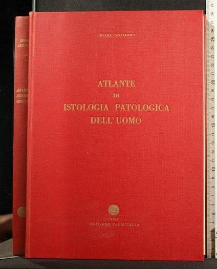 Atlante di Istologia Patologica Dell'Uomo - Cesare Cavallero - copertina