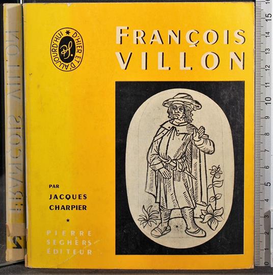 Francois Villon - Jacques Charpier - copertina