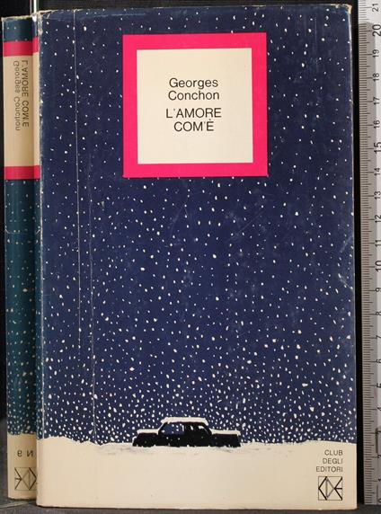 L' amore com'è - Georges Conchon - copertina