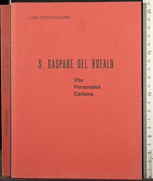 S Gaspare del Bufalo - Luigi Contegiacomo - copertina