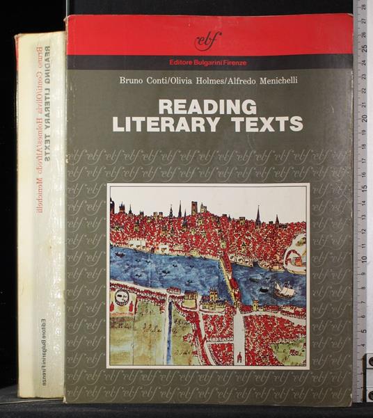 Reading literary texts - Conti - copertina