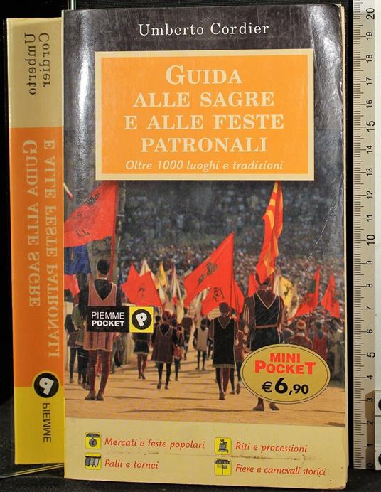 Guida alle sagre e alle feste patronali - Umberto Cordier - copertina