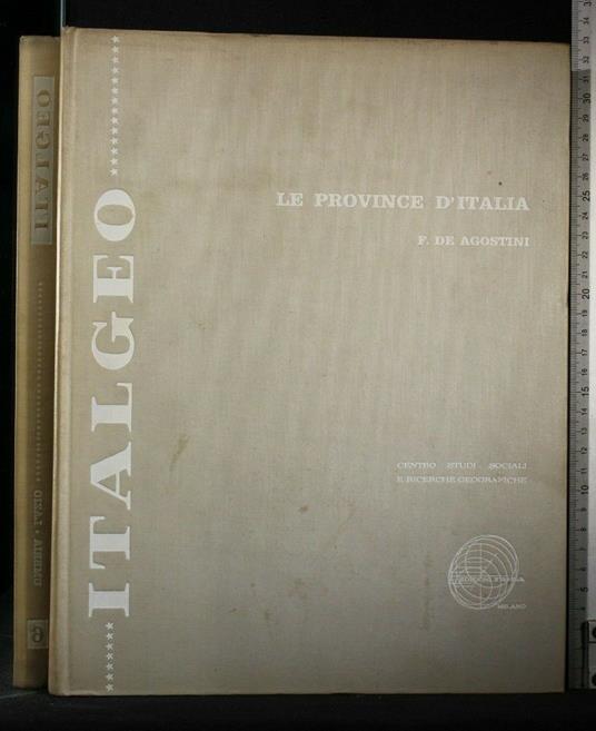 Italgeo Le Province D'Italia Umbria Lazio Vol 6 - Federico De Agostini - copertina