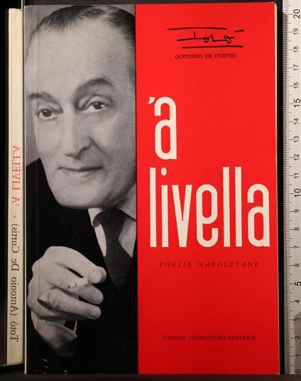 A livella - Antonio De Curtis - copertina
