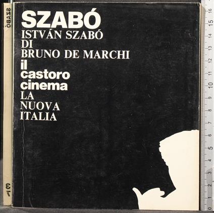 Istvàn Szabò - Bruno De Marchi - copertina