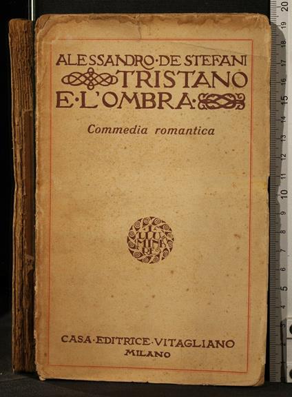 Tristano e L'Ombra - Alessandro De Stefani - copertina