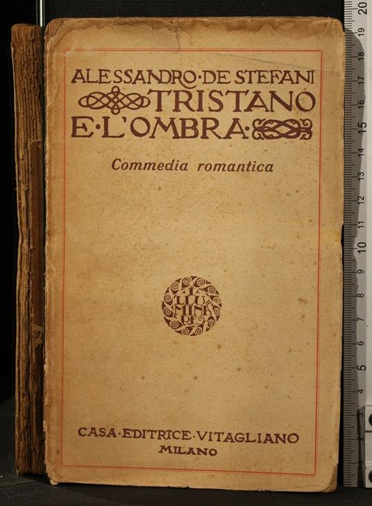 Tristano e L'Ombra - Alessandro De Stefani - copertina