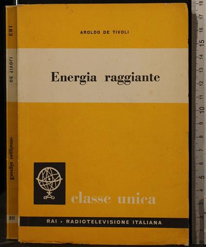 Energia - Aroldo De Tivoli - copertina