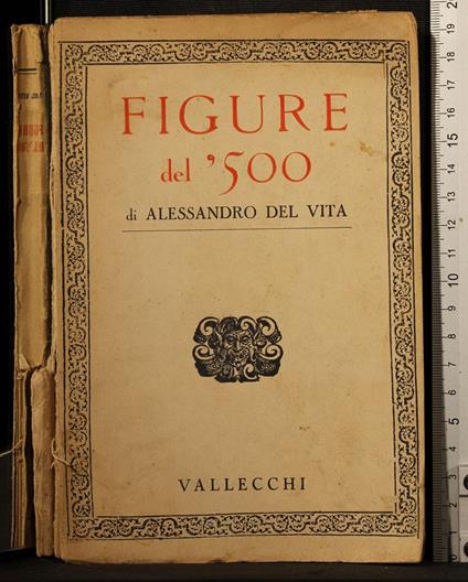 Figure del '500 - Alessandro Del Vita - copertina