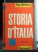 Storia D'Italia Volume 1