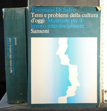 Temi e Problemi Della Cultura D'Oggi - Tommaso Di Salvo - copertina