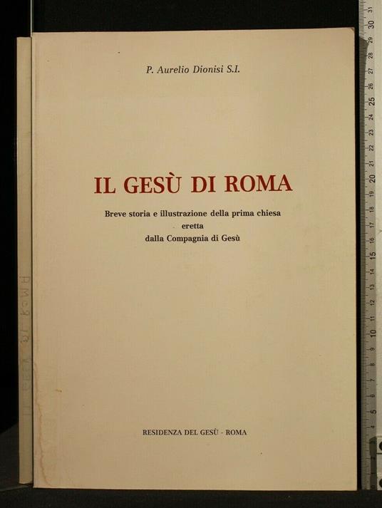 Il Gesù di Roma - Aurelio Dionisi - copertina