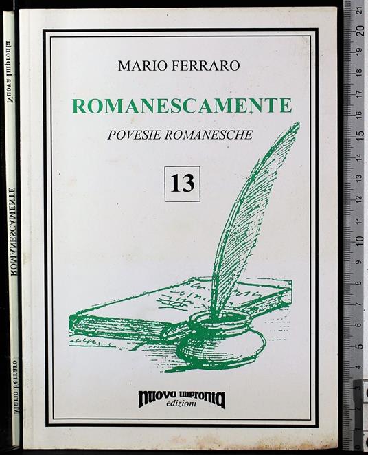 Romanescamente. Povesie Romanesche - Mario Ferraro - copertina