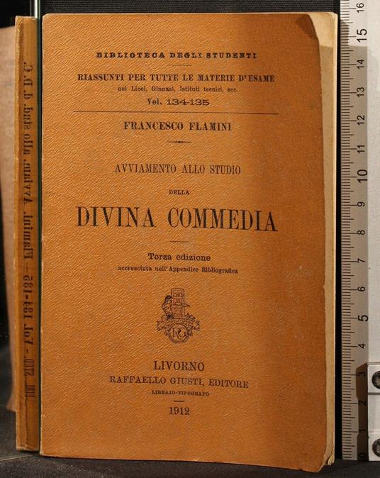 Avviamento Allo Studio Della Divina - Francesco Flamini - copertina