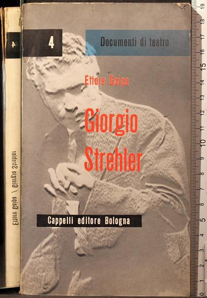 Giorgio Strehler - Ettore Gaipa - copertina