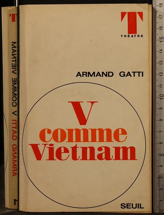 V Come Vietnam - Armand Gatti - copertina