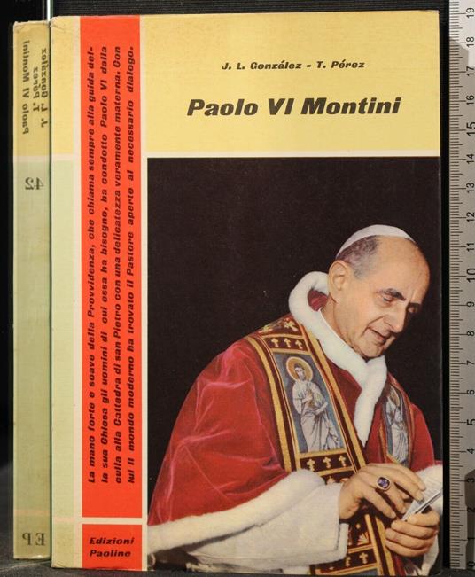 Paolo Vi Montini - Gonzalez - copertina