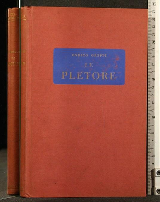 Le Pletore - Enrico Greppi - copertina