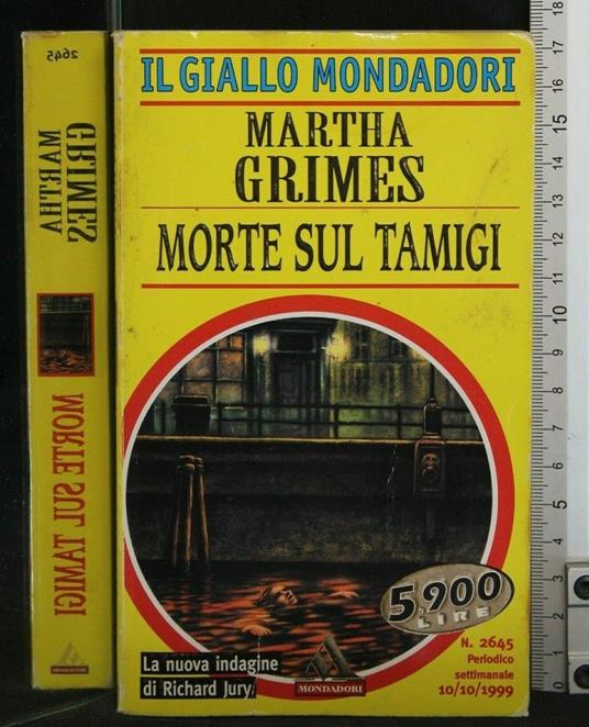 Morte Sul Tamigi - Martha Grimes - copertina