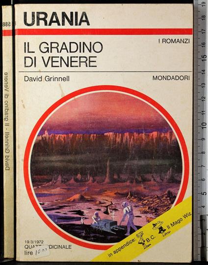 Il gradino di Venere - David Grinnell - copertina