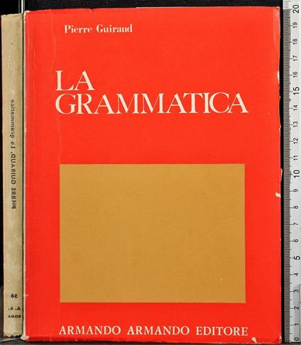 La grammatica - Pierre Guiraud - copertina