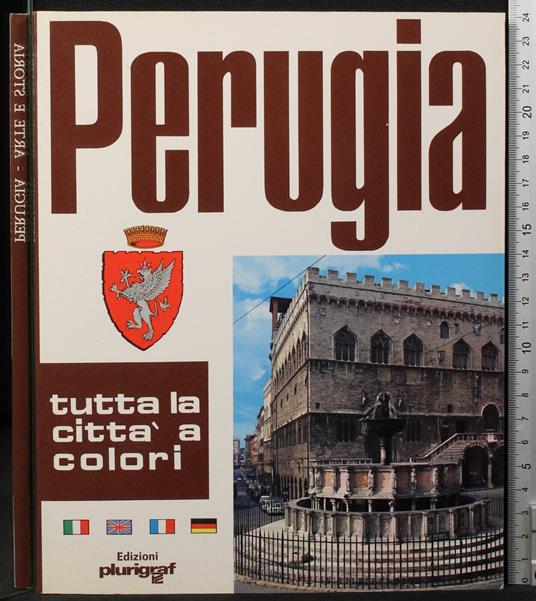 Perugia tutta la città a colori - Ottorino Gurrieri - copertina