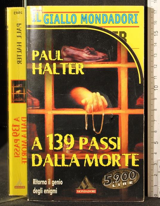 A 139 passi dalla morte - Paul Halter - copertina