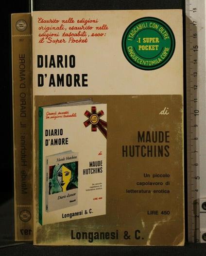 Diario D'Amore - Maude Hutchins - copertina
