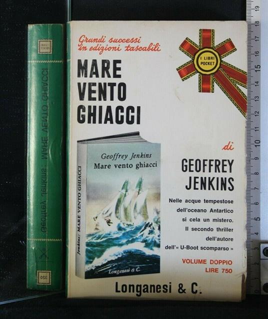 Mare Vento Ghiacci - Geoffrey Jenkins - copertina