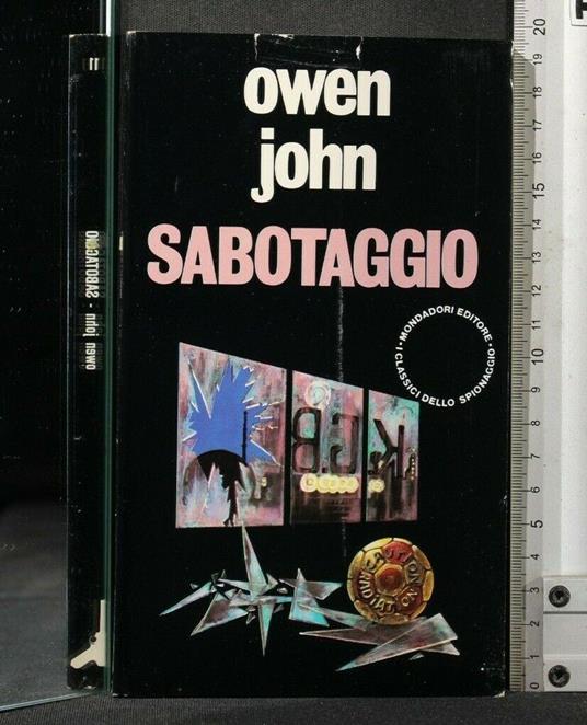 Sabotaggio - Owen John - copertina