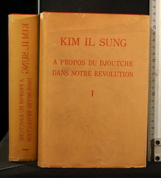 A Propos Du Djoutche Dans Notre Revolution 1 - Kim Il Sung - copertina
