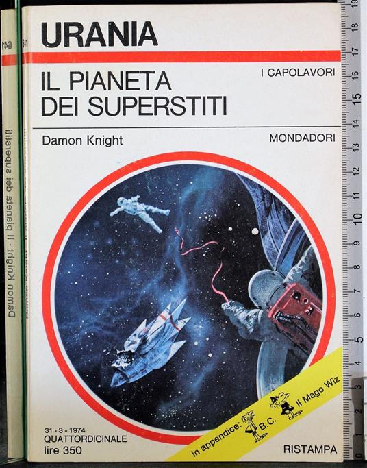 Il pianeta dei superstiti - Damon Knight - copertina