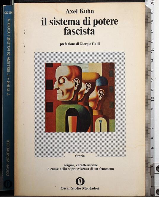 Il sistema di potere fascista - Axel Kuhn - copertina