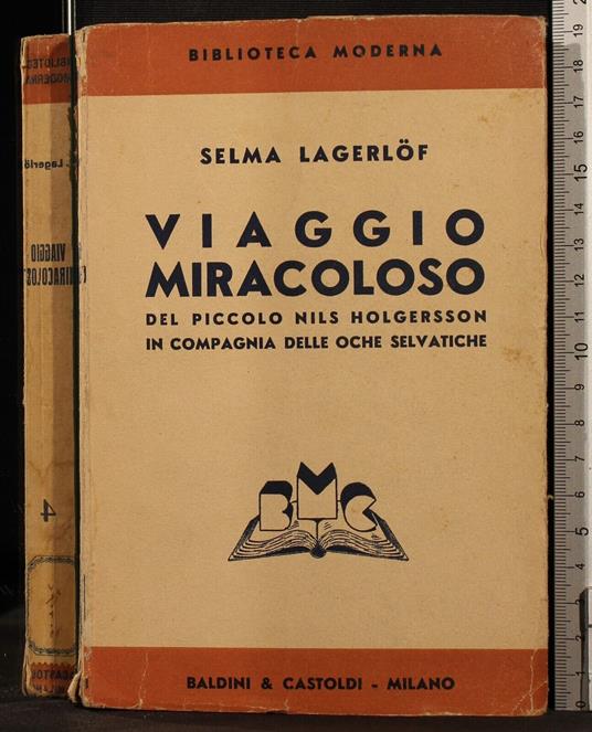 Viaggio miracoloso - Selma Lagerlof - copertina