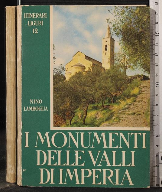 I monumenti delle valli di Imperia - Nino Lamboglia - copertina