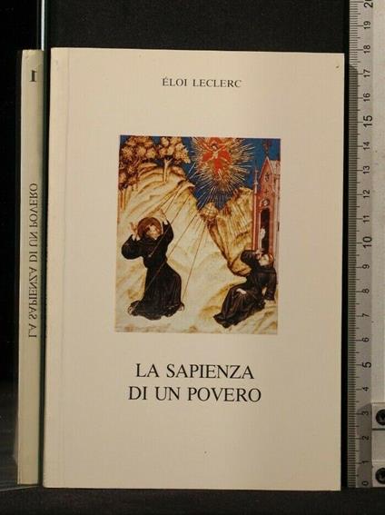 La Sapienza di Un Povero - Eloi Leclerc - copertina