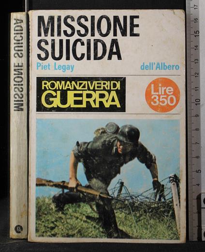 Missione suicida - Piet Legay - copertina