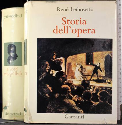 Storia dell'opera - René Leibowitz - copertina
