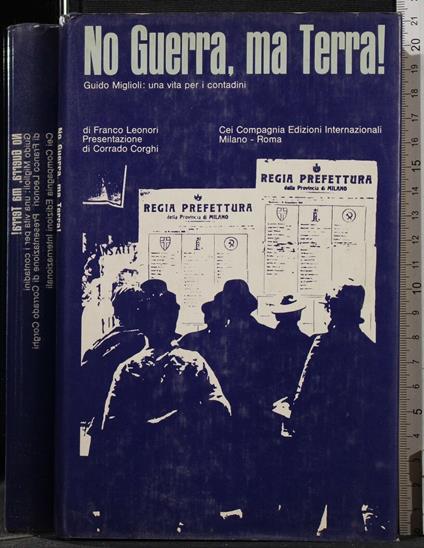 No Guerra, Ma Terra! - Franco Leonori - copertina