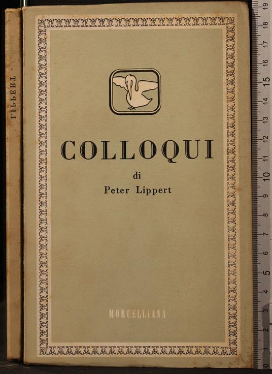 Colloqui - Peter Lippert - copertina