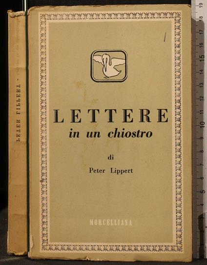 Lettere in Un Chiostro - Peter Lippert - copertina