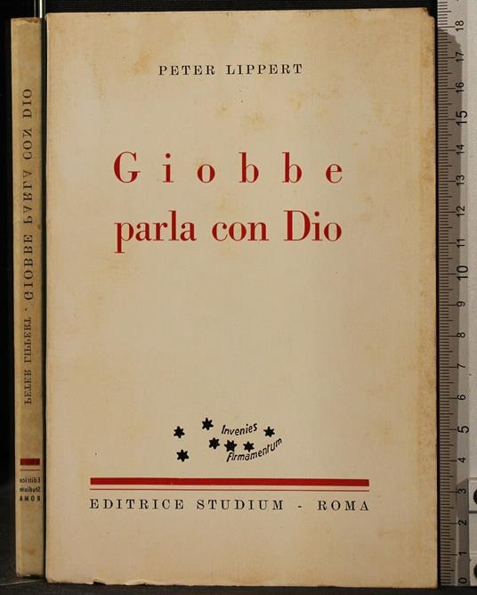 Giobbe Parla Con - Peter Lippert - copertina