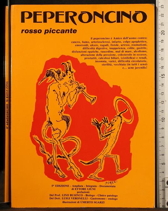 Peroncino rosso piccante - Ettore Liuni - copertina