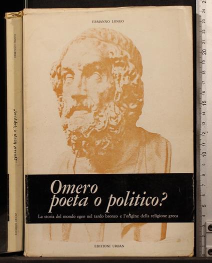 Omero poeta o politico? - Ermanno Longo - copertina