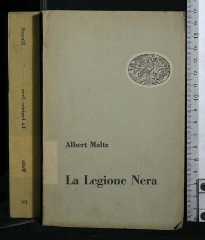 La Legione Nera - Albert Maltz - copertina