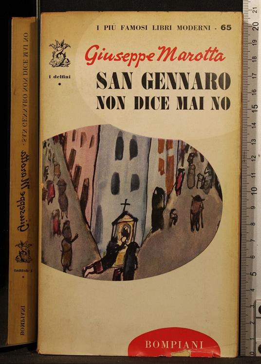 San Gennaro non dice mai di no - Marotta - copertina