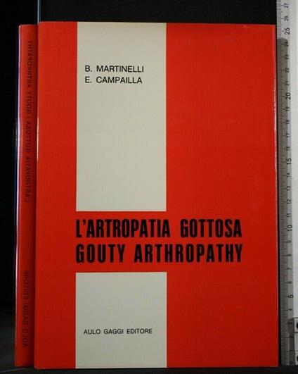 L' Artropatia Gottosa - Martinelli - copertina