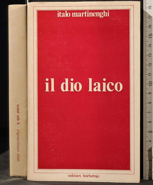 Il Dio Laico - Martinenghi - copertina